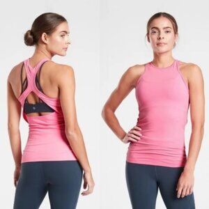 Athleta | Hot Pink Contemplation Tank Top | Size Small